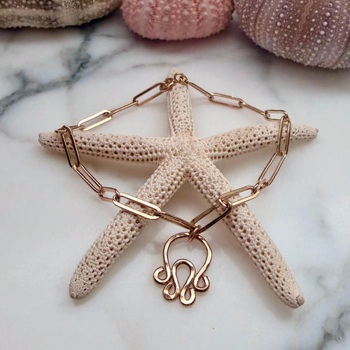 TAKO PENDANT LINK BRACELET GF 8