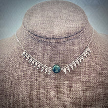 TAHITIAN PEARL CLEOPATRA NECKLACE 17" SS (N32)