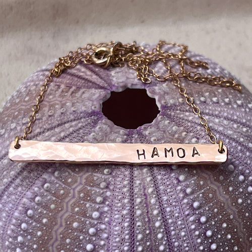 HAMOA BAR NECKLACE 16