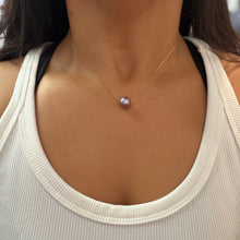 AAAAA LAVENDER  EDISON PEARL NECKLACE 16" GF (N55)