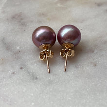 9.7MM EDISON PEARL STUDS GF (E10)