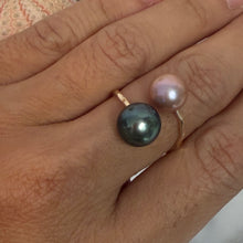 EDISON & TAHITIAN BUBBLE RING 6/7 GF (R16)