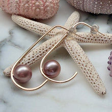 EDISON PEARL SWOOP EARRINGS GF (E1)