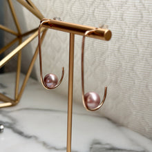 EDISON PEARL SWOOP EARRINGS GF (E1)