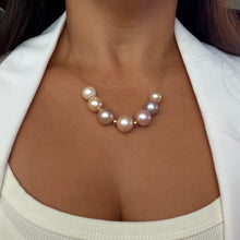 7X BOMBUCHA EDISON PEARL NECKLACE 18" GF (N25)