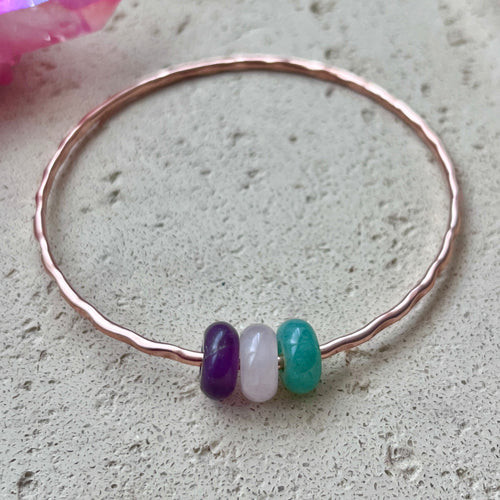 TRICOLOR GEMSTONE BRACELET 8