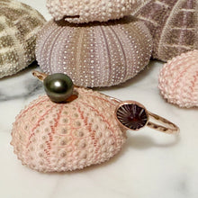 B. OPIHI & TAHITIAN PEARL TEXTURED CUFF MED GF (B20)