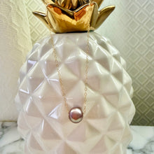 AAAAA LAVENDER EDISON PEARL NECKLACE 16" GF (N30)