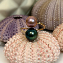 EDISON & TAHITIAN BUBBLE RING 6/7 GF (R16)