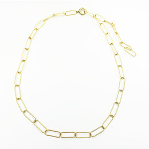 VERSATILE 5/8” LINK NECKLACE (GOLD FILLED)