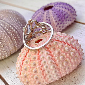 CORAL RING SS SZ 7 (R2)