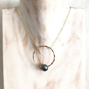 ETERNITY NECKLACE (TAHITIAN PEARL)