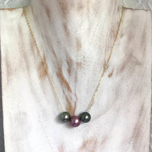 SUMMER LOVE FLOATING PEARL NECKLACE